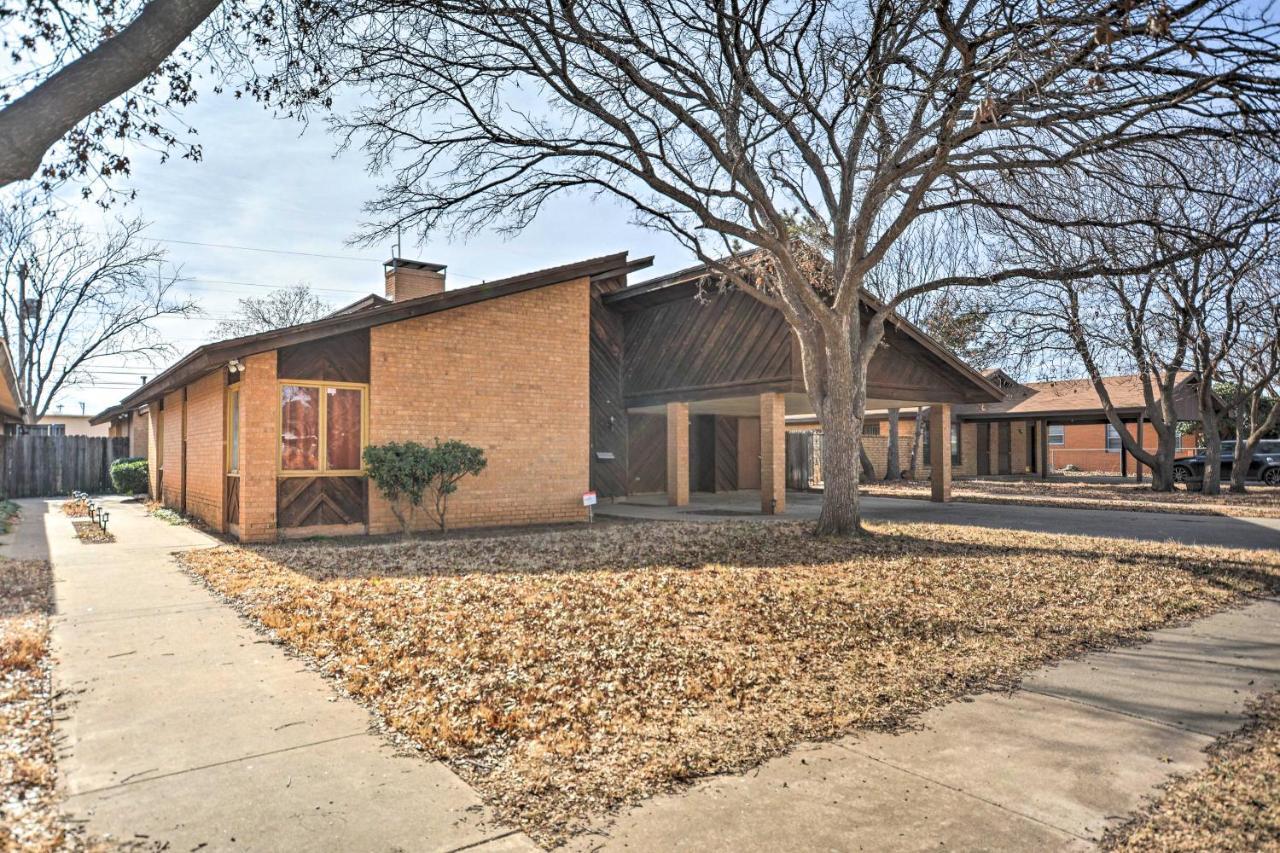 Lubbock Townhome With Grill Near Ttu And Downtown! Εξωτερικό φωτογραφία